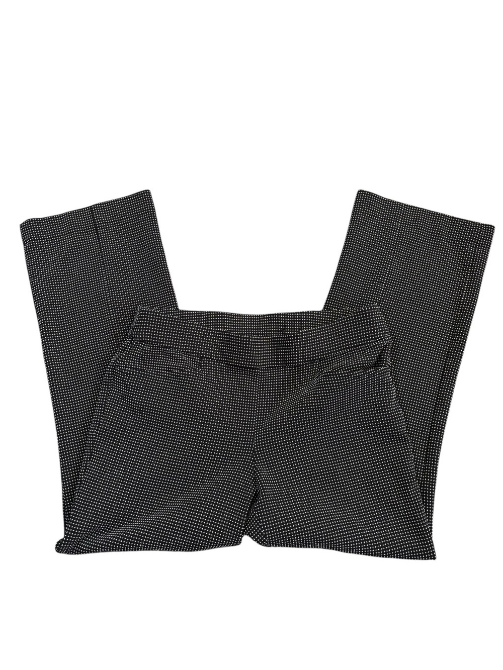 Lane Bryant Ponte Pants, Black Microdot Pattern, 14/16 Straight Leg